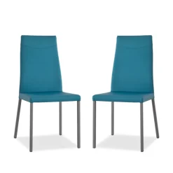 Lena Chaise italienne en cuir