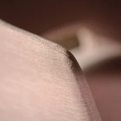 Lena Mobitec ® Tabouret snack en tissu avec accoudoirs et pieds en bois