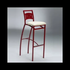Liane Carrier® Tabouret de bar en synthétique et métal