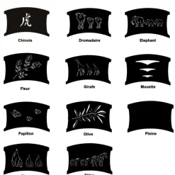 Liane Carrier® Tabouret snack en synthétique et métal dossier motif style industriel