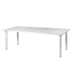 Libeccio Table de jardin extensible en polypropylène et aluminium