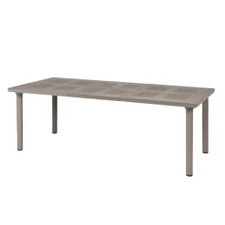 Libeccio Table de jardin extensible en polypropylène et aluminium
