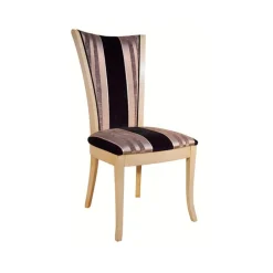 Lou Chaise de style en tissu fabriquée en France