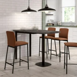 Lucca Table snack de cuisine demi