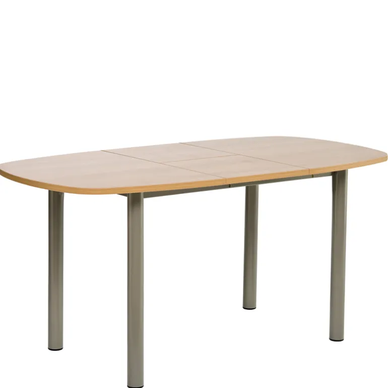 Lustra Table de cuisine en stratifié avec allonge