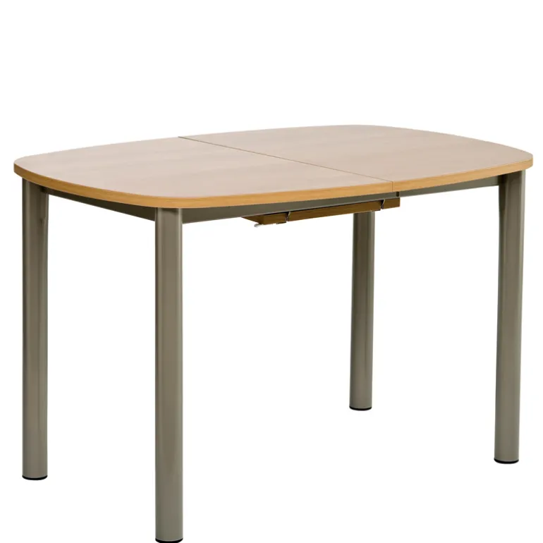 Lustra Table de cuisine en stratifié avec allonge