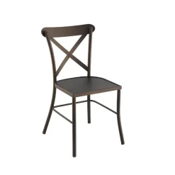 Manila Chaise de jardin style provençal en acier