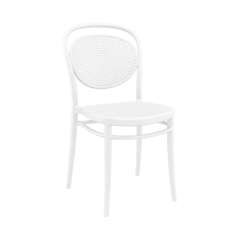 Marcel Chaise moderne empilable en polypropylène