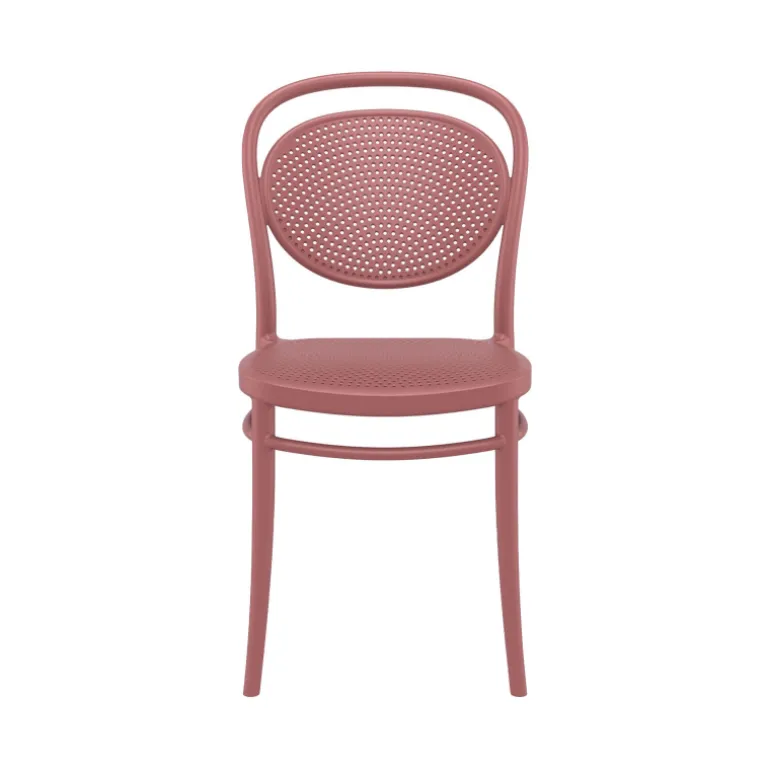 Marcel Chaise moderne empilable en polypropylène