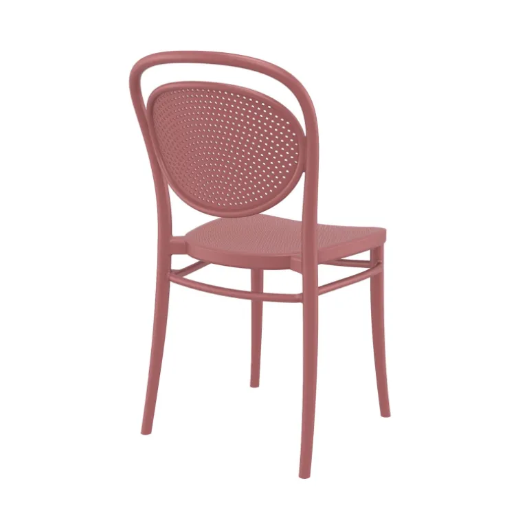 Marcel Chaise moderne empilable en polypropylène