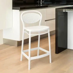 Marcel Tabouret snack moderne en polypropylène