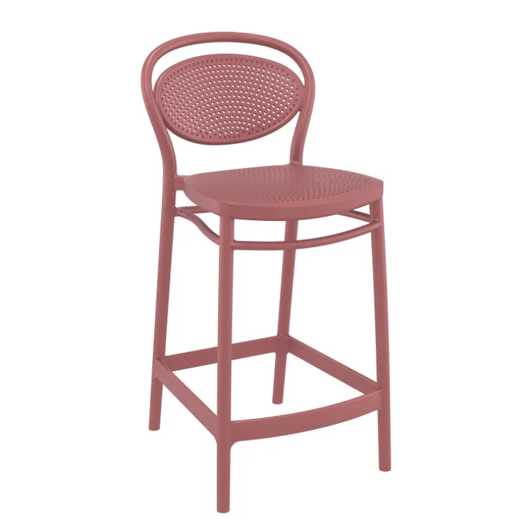 Marcel Tabouret snack moderne en polypropylène