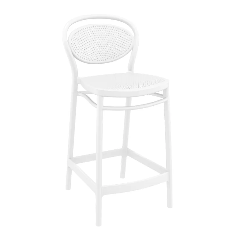 Marcel Tabouret snack moderne en polypropylène