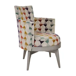 Mathis Fauteuil pivotant Art Déco Made in France