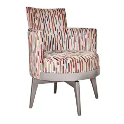 Mathis Fauteuil pivotant Art Déco Made in France