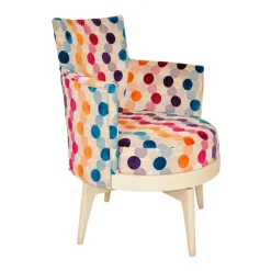 Mathis Fauteuil pivotant Art Déco Made in France