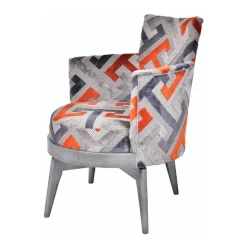 Mathis Fauteuil pivotant Art Déco Made in France