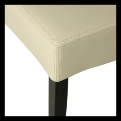 Matias Chaise contemporaine en synthétique et bois