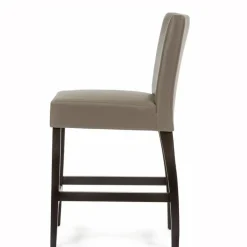 Matias Tabouret snack en synthétique et bois