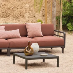 Maximo Canapé de jardin modulable 5 places