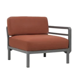 Maximo elemento Fauteuil de jardin équipé d'un accoudoir configurable