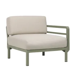 Maximo elemento Fauteuil de jardin équipé d'un accoudoir configurable