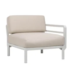 Maximo elemento Fauteuil de jardin équipé d'un accoudoir configurable