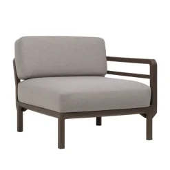 Maximo elemento Fauteuil de jardin équipé d'un accoudoir configurable