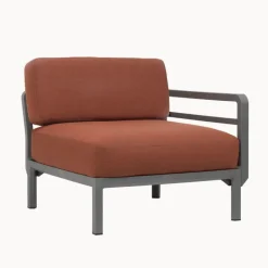 Maximo elemento Fauteuil de jardin équipé d'un accoudoir configurable