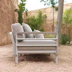 Maximo elemento Fauteuil de jardin équipé d'un accoudoir configurable