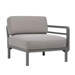 Maximo elemento Fauteuil de jardin équipé d'un accoudoir configurable