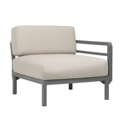 Maximo elemento Fauteuil de jardin équipé d'un accoudoir configurable