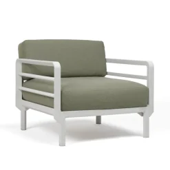 Maximo Fauteuil de jardin relax modulable avec accoudoirs