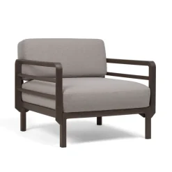 Maximo Fauteuil de jardin relax modulable avec accoudoirs