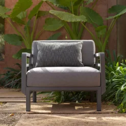 Maximo Fauteuil de jardin relax modulable avec accoudoirs