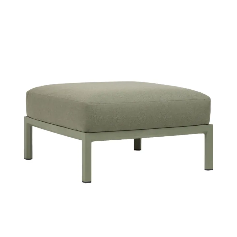 Maximo Pouf de jardin en polypropylène et tissu