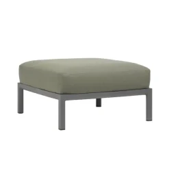 Maximo Pouf de jardin en polypropylène et tissu