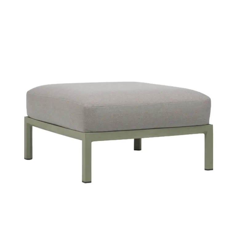 Maximo Pouf de jardin en polypropylène et tissu