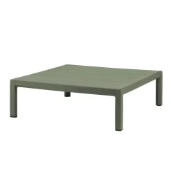 Maximo Table basse de jardin carrée en polypropylène recyclé