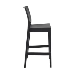 Maya Tabouret de bar empilable en polypropylène