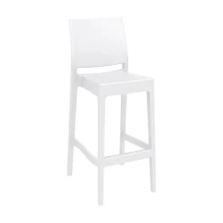 Maya Tabouret de bar empilable en polypropylène