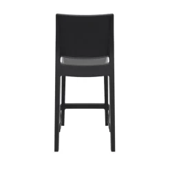 Maya Tabouret snack moderne empilable en polypropylène