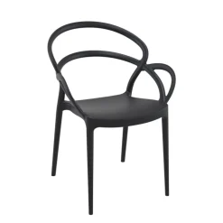 Mila Fauteuil de jardin design en polypropylène