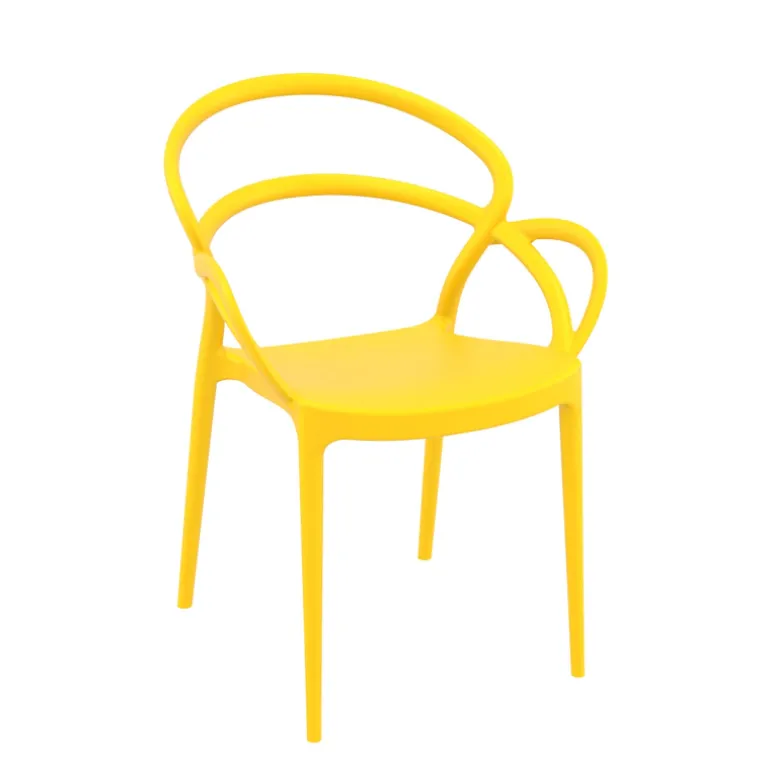 Mila Fauteuil design empilable en polypropylène