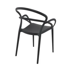 Mila Fauteuil design empilable en polypropylène
