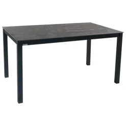 Millenium 4 Table rectangulaire en dekton et pieds en métal