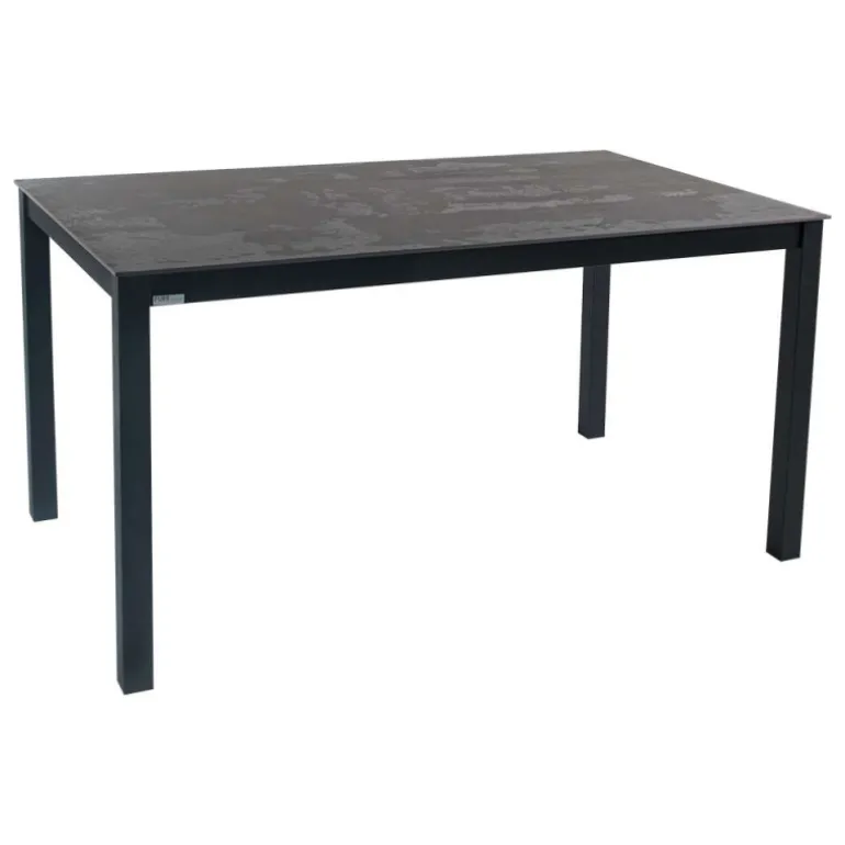 Millenium 4 Table rectangulaire en dekton et pieds en métal