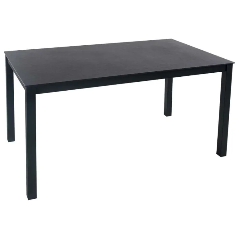Millenium 4 Table rectangulaire en dekton et pieds en métal