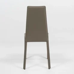 Monica Chaise de séjour italienne en croûte de cuir