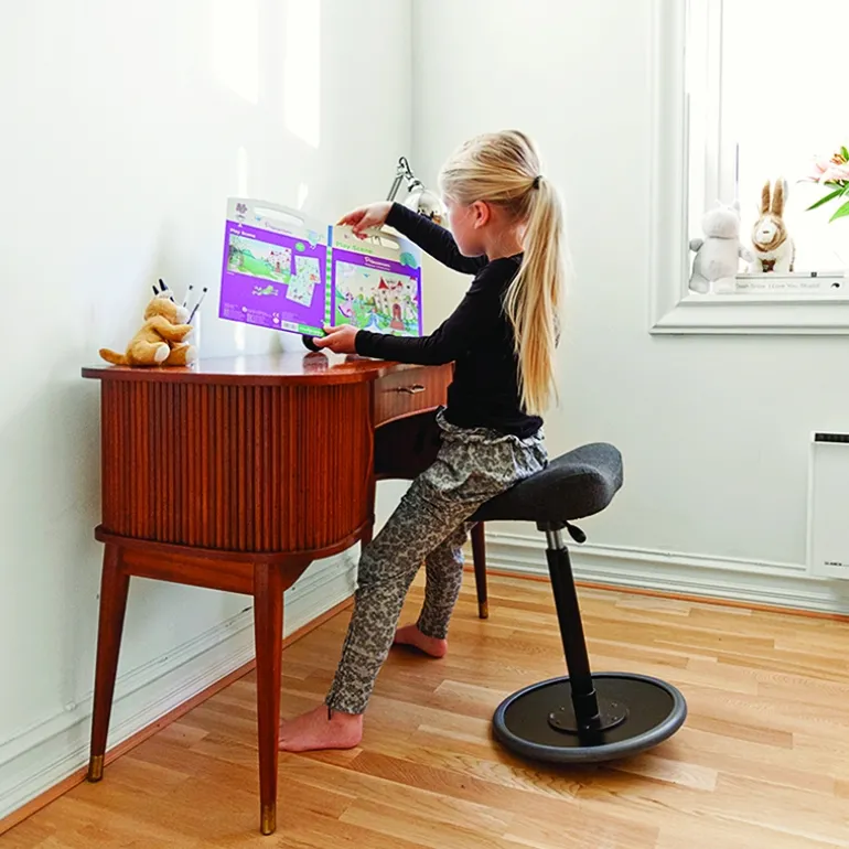 Move Varier® Tabouret ergonomique réglable en tissu